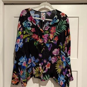 Ruby Rd. Multicolor Floral Blouse